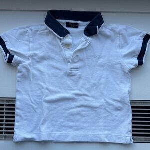 Il Gufo White Polo Shirt